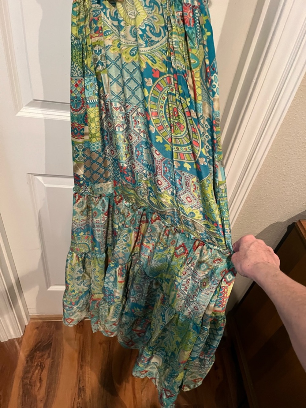 Rhea Maxi Dress with Spaghetti Straps (see sizing info) - Picture 6 of 8